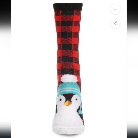 NWT  Foot Pet Penguin Crew Socks - Picture 8 of 8